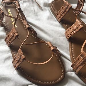 Tan sandals